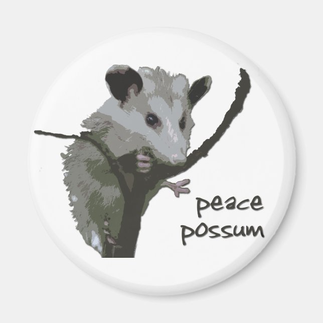 Imã Paz Possum (Frente)