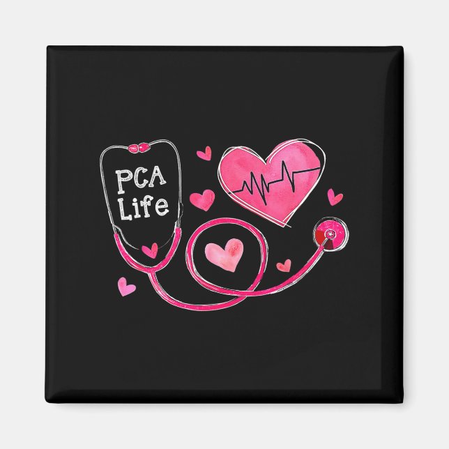 Imã Pca Life Valentine Heart Stethoscope  (Frente)