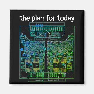Imã PCB Printed Circuit Board Platine mit Plan