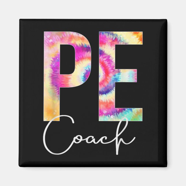 Imã Pe Coach Tie Dye Back To School Women Appreciation (Frente)