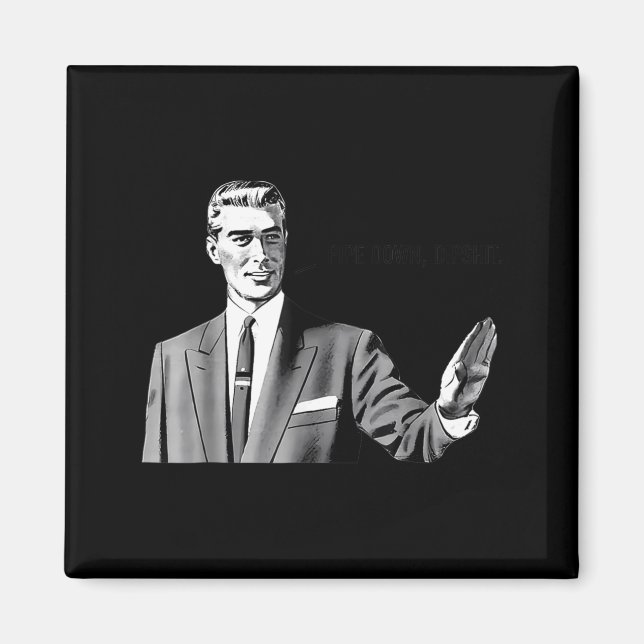 Imã Pe Down Dip Funny Correction Guy Meme Funny Saying (Frente)