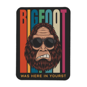 Ímã Pé-Grande de Texto Personalizado