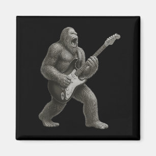Imã Pé Grande Jogando Violão Rock E Homens Presentes