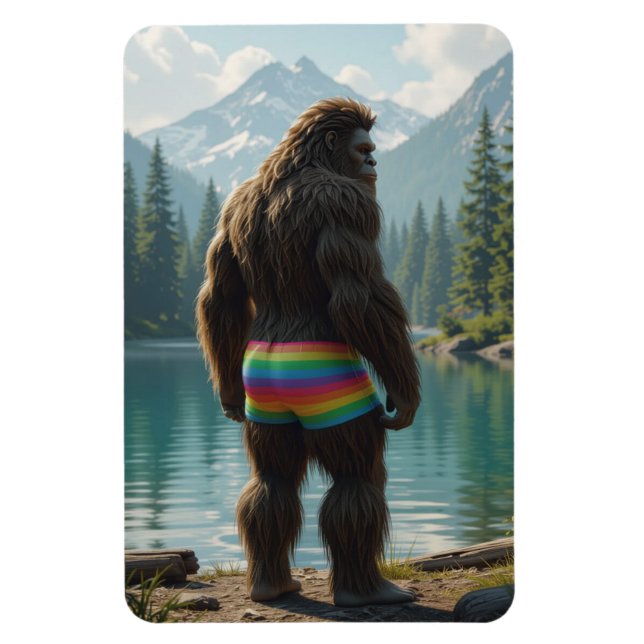 Ímã pé grande lgbtq (Vertical)