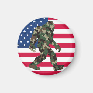 Imã Pé-grande Sasquatch Camuflagem