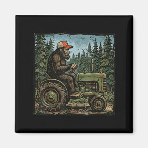 Imã Pé Grande Sasquatch Trator Fazenda Engraçada Fazen
