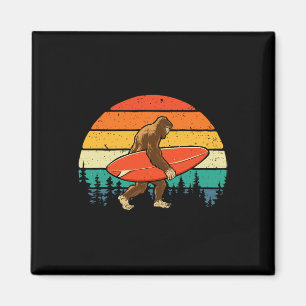 Imã Pé Grande Surfista - Prancha de Surf Retro Surfand