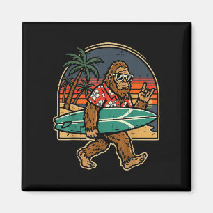 Imã Pé grande surfista rock mão sasquatch roqueiro hom