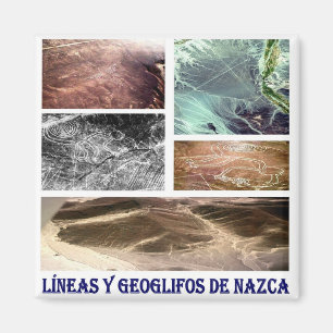 Imã PE - Linhas Peru-Nazcas e Colagem de Amor entre Ge