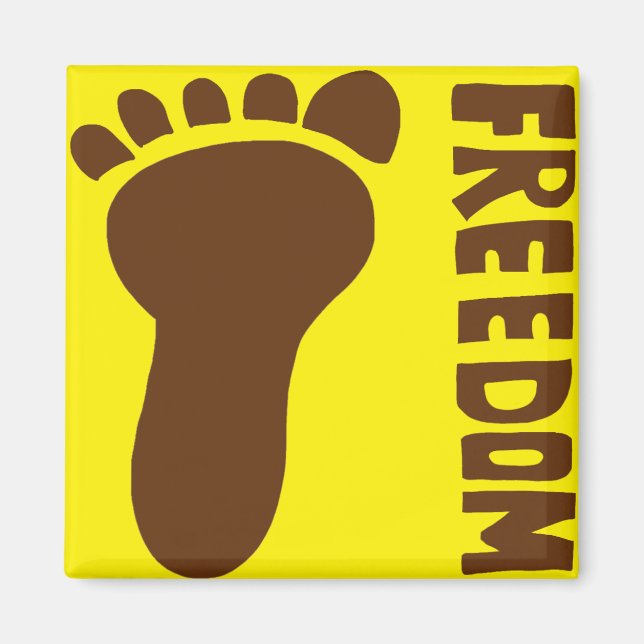 Imã pé livre (Frente)