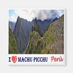 Imã PE - Peru - Machu Picchu - I Love