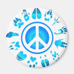 Imã peace4 peludo