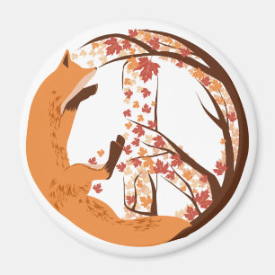 Imã Peace Fox
