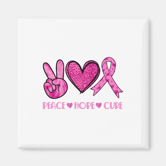 Imã Peace Hope Cure Breve Breheit Familiar de Consciên (Frente)