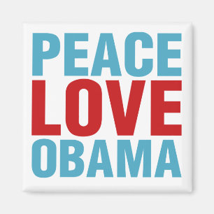Imã Peace Love Obama