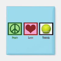 Peace Love Tênis Blue