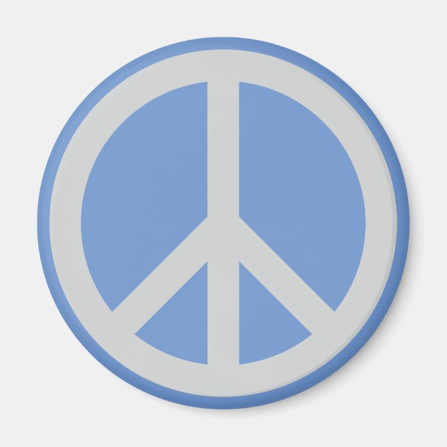 Imã Peace Sign Magnet (Frente)