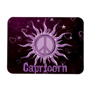 Ímã Peace Sun Capricorn