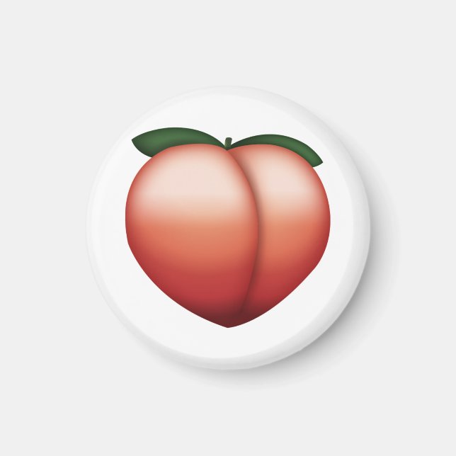 Imã Peach - Emoji (Frente)