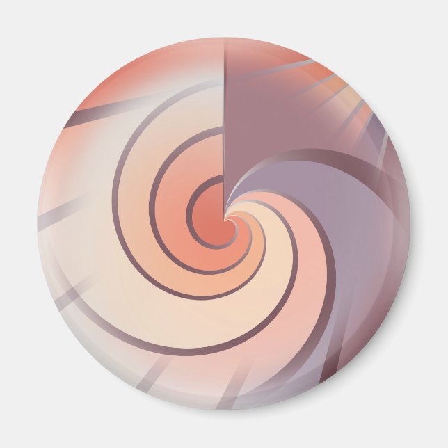 Imã Peach fuzz seashell (Frente)