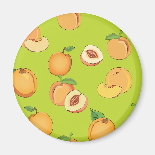 Imã Peach Padrão 4 (Frente)
