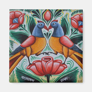 Imã Peacock rickshaw art