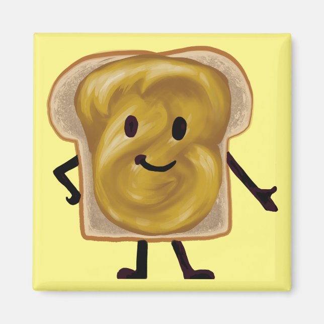 Imã Peanut Butter Sandwich Buddy (Frente)