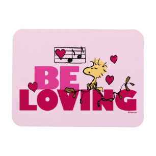 Ímã Peanuts   Valentine's Day   Woodstock Be Loving