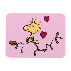 Ímã Peanuts Valentine's Day Woodstock Whistle