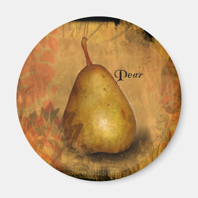 Imã Pear ouro (Frente)
