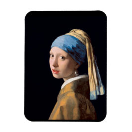 Ímã Pearl Earring Girl Vermeer
