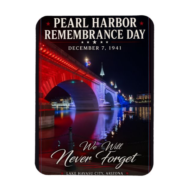 Ímã Pearl Harbor Remembrance Day (Vertical)