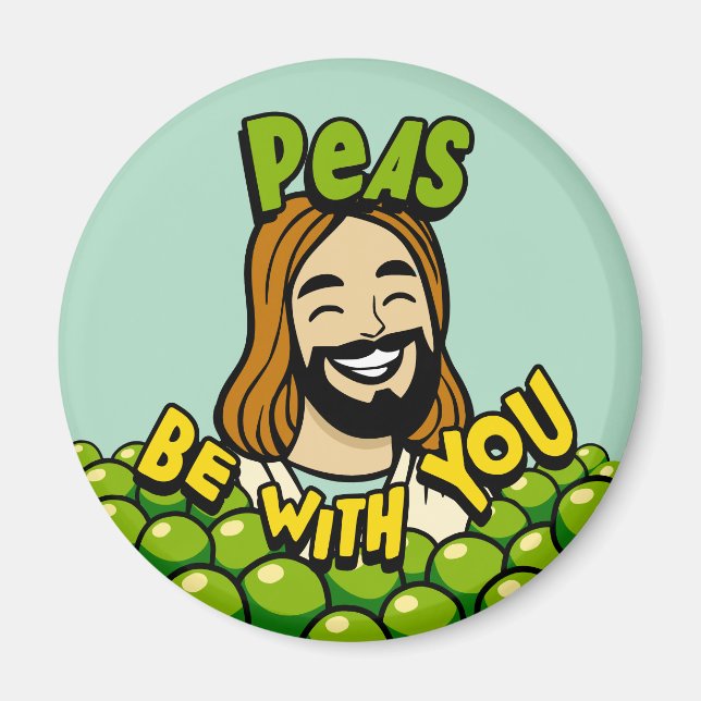 Imã Peas, esteja contigo. (Frente)