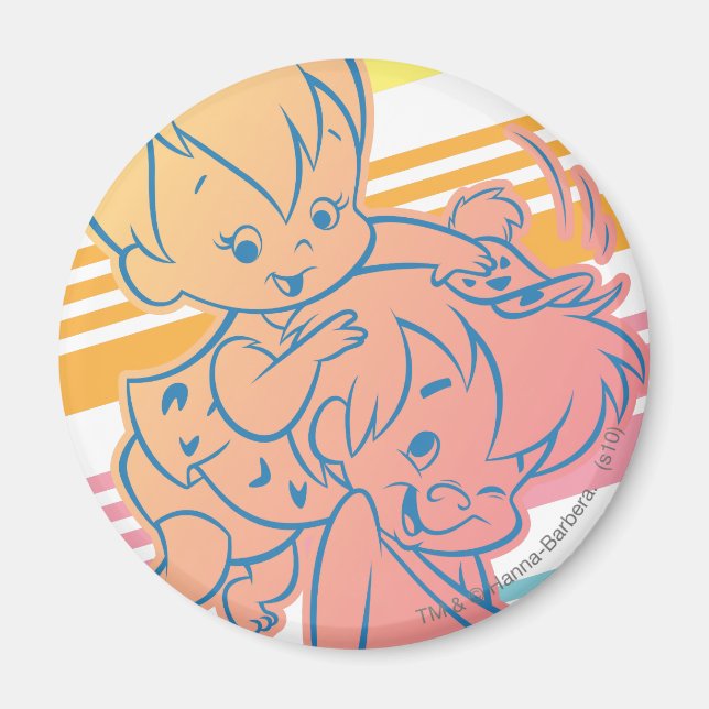 Imã PEBBLES™ Bam Bam em crescimento (Frente)