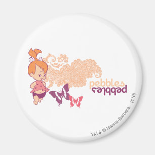 Imã PEBBLES™ e borboletas