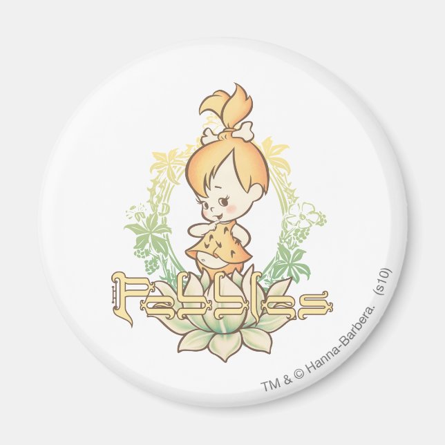 Imã PEBBLES™ na Flor de Lotus (Frente)