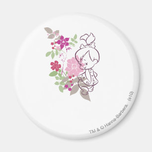 Imã PEBBLES™ Uma Cutie Nas Flores
