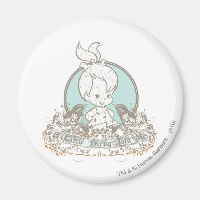 Imã Pebolhas Um Pouco De Birdy Me Disse (Frente)