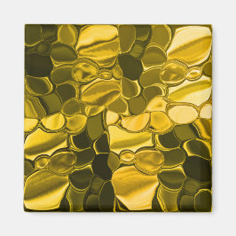 Imã Peças amarelas ou douradas parecem ouro-metal