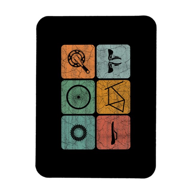 Ímã Peças De Bicicleta De Bicicleta De Bicicleta De Bi (Vertical)