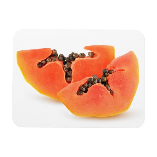 Ímã Peças de Papaya (Horizontal)