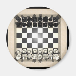 Imã Peças de xadrez e de xadrez: