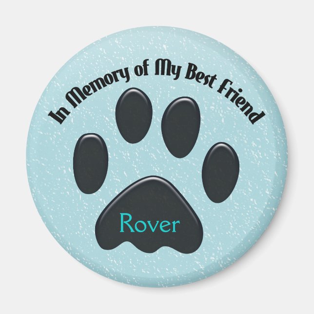 Imã Peças em memória do meu melhor amigo (Frente)