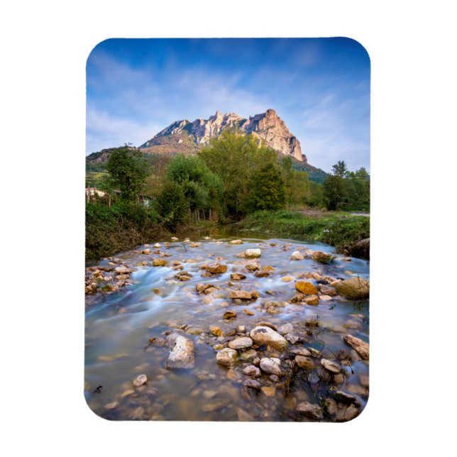 Ímã Pech de Bugarach | Montanhas Corbieres (Vertical)