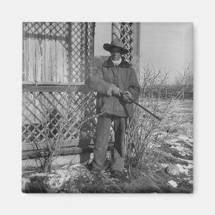 Imã Pecuarista Cowboy ou Fora da Lei Canadense do Velh