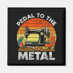 Imã Pedal ao metal - máquina de costura quilter