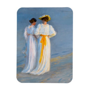 Ímã Peder Severin Kroyer - Anna Ancher & Marie Kroyer