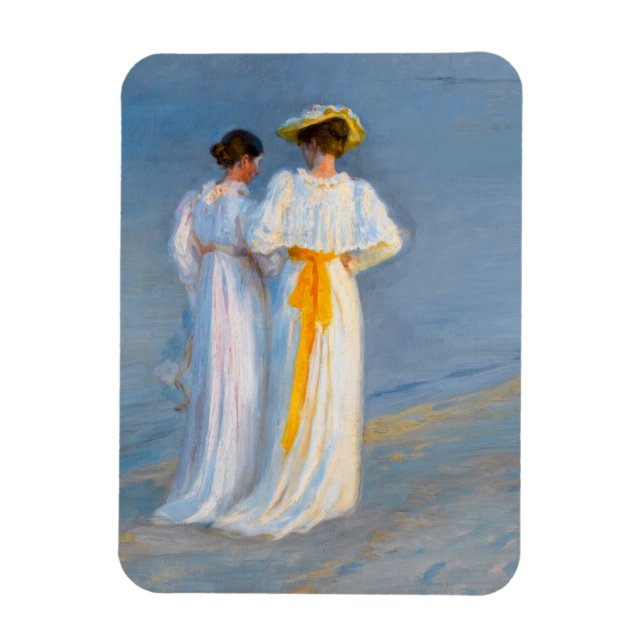 Ímã Peder Severin Kroyer - Anna Ancher & Marie Kroyer (Vertical)