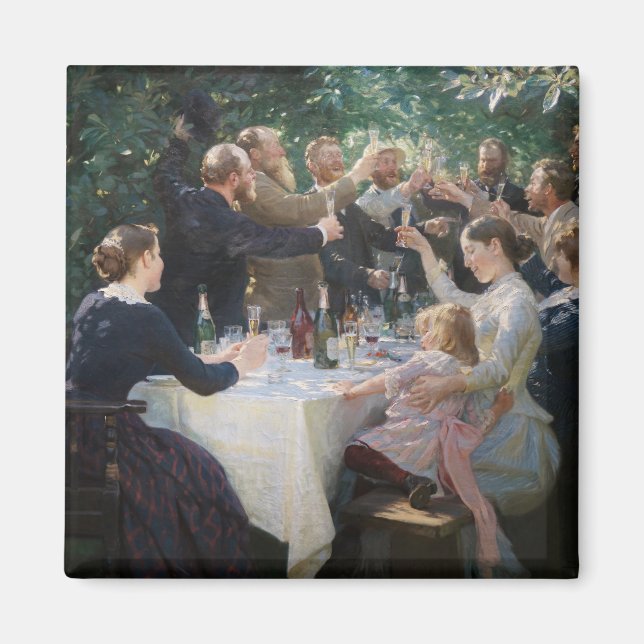 Imã Peder Severin Kroyer - Hip, Hip, Hurrah! (Frente)