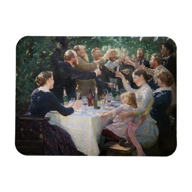Ímã Peder Severin Kroyer - Hip, Hip, Hurrah! (Horizontal)